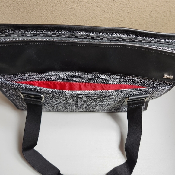 Epic Tweed, Faux Leather and Canvas Tote/Commuter Bag/Briefcase - Picture 3 of 11
